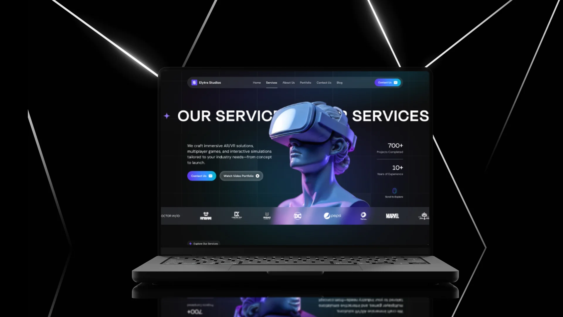 Elytra Studios website