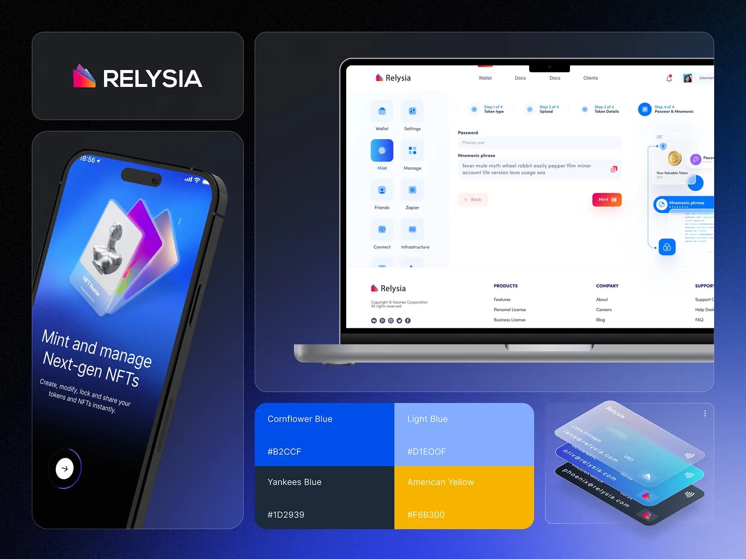 Relysia wallet